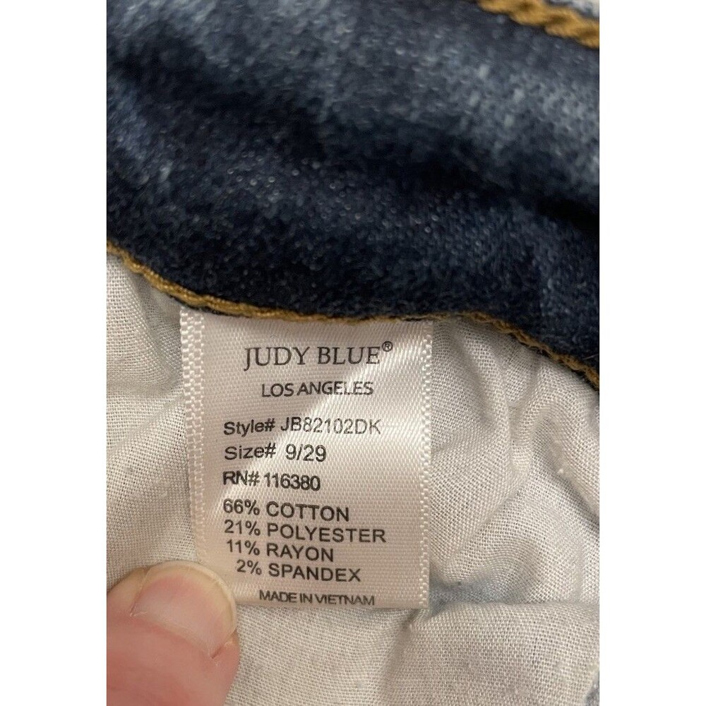 Judy Blue Womens Relaxed Fit Jeans Size 9/29 Casual Denim Stretch JB82102DK - Picture 5 of 5
